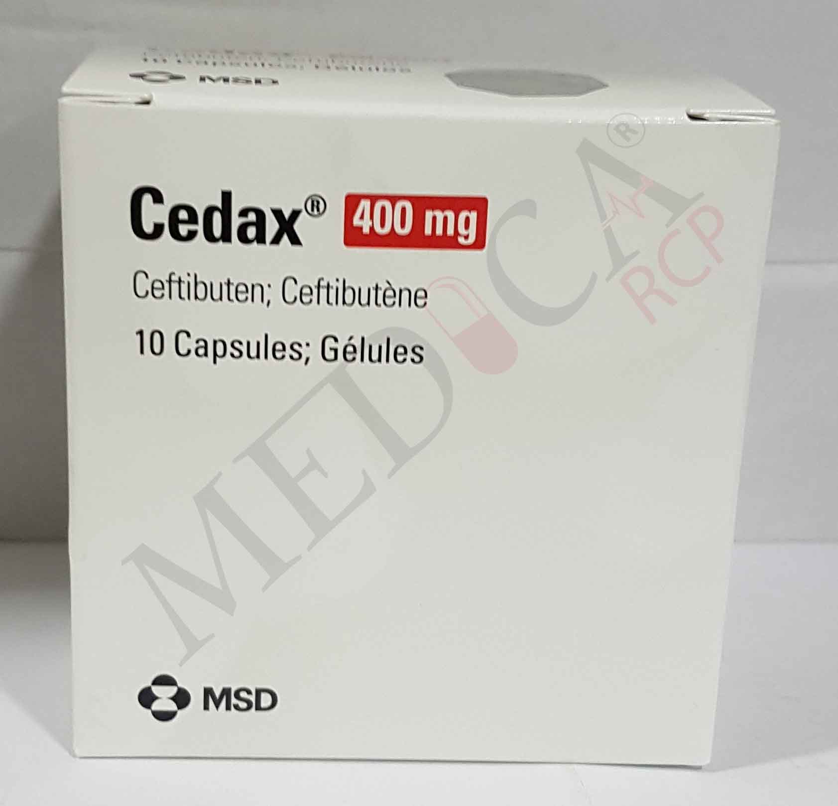 Cedax Gélules 400mg*